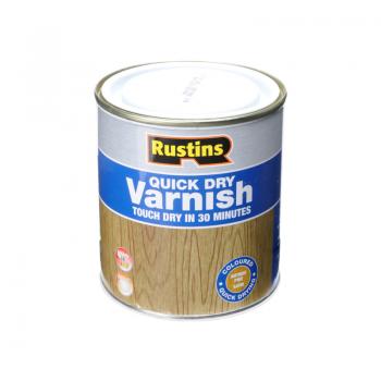 Rustins Quick Dry Coloured Varnish Satin 500ml