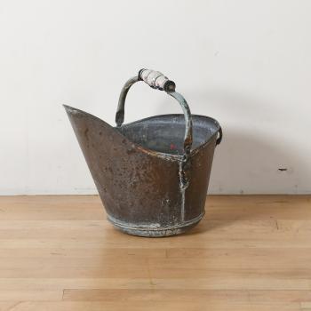 Coal Bucket with Ceramic Handle