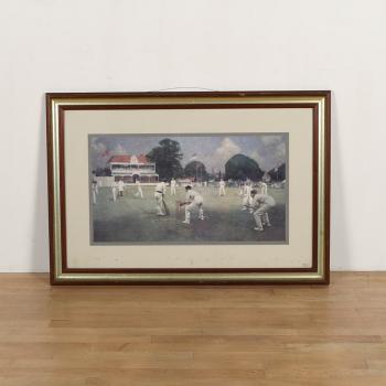 Cricket picture frame