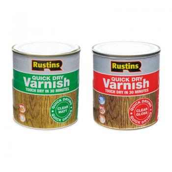 Rustins Quick Dry Clear Varnish 500ml
