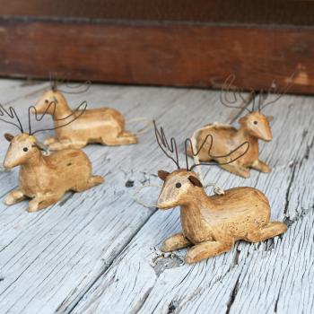 Wood Carving Antelope