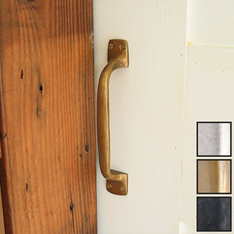 ドアハンドル 真鍮】GALLUP | 7505-34 プレーン・ドア・プル・ハンドル