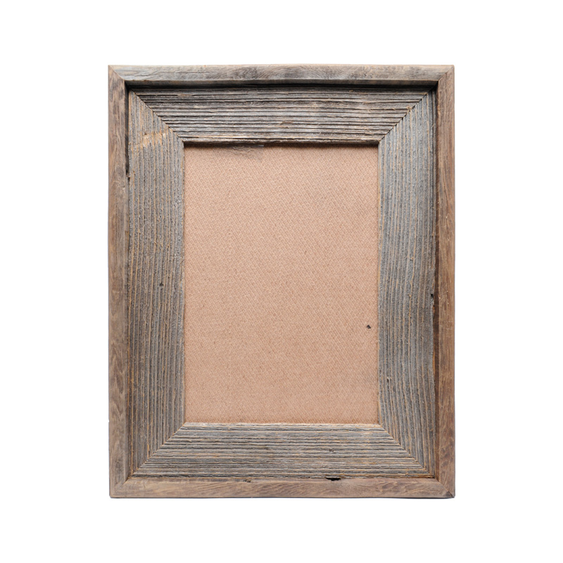 バーンウッド フレーム (A4) ※アクリル板(ガラスまたはミラー)と壁掛けフックは別売です。  