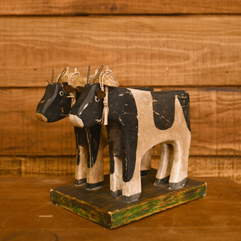 Wood Carving Ox #2 (STAY)