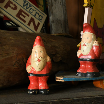 Wood Carving Santa #2