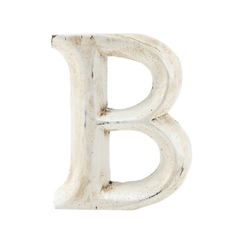Wood Carving Letter 「B」
