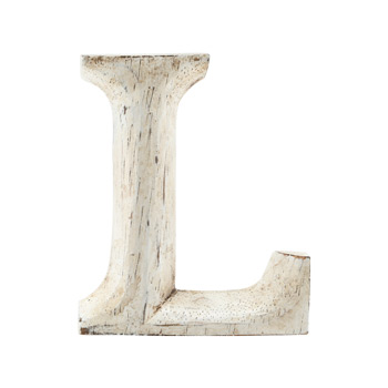 Wood Carving Letter 「L」