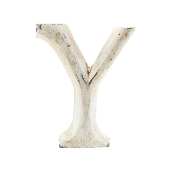 Wood Carving Letter 「Y」