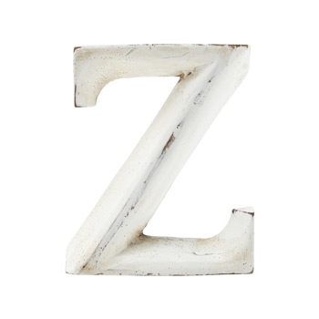 Wood Carving Letter 「Z」