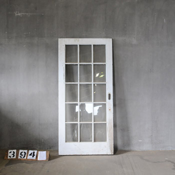 Exterior Door With Glass (1408) #394